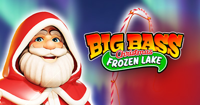 Big Bass Christmas Frozen Lake